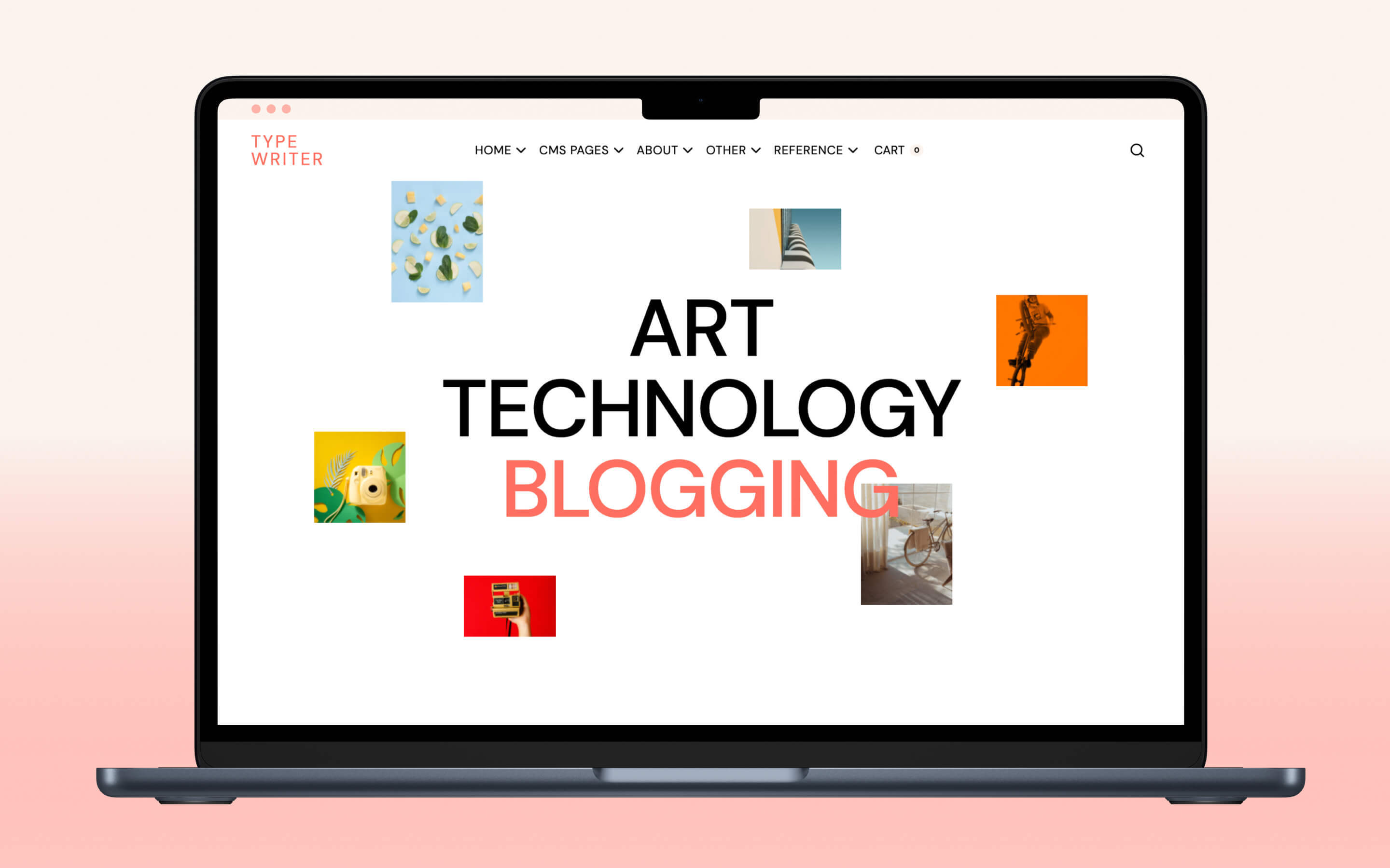 Typewriter Technology HTML5 Responsive site Template