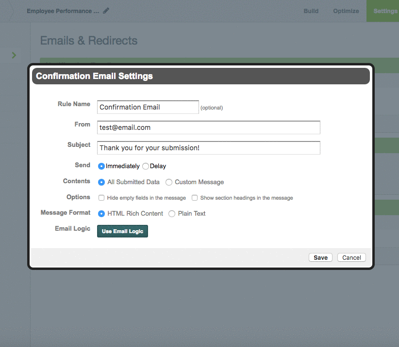 Tips for Customizing InApp Notification and Confirmation Emails