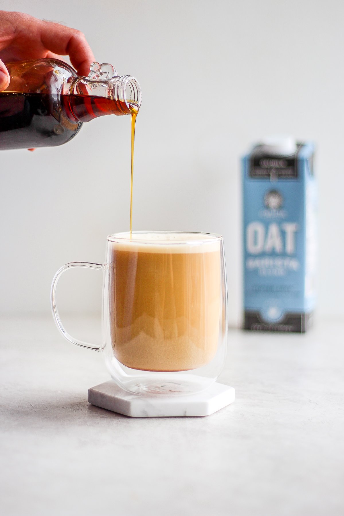 oat milk latte