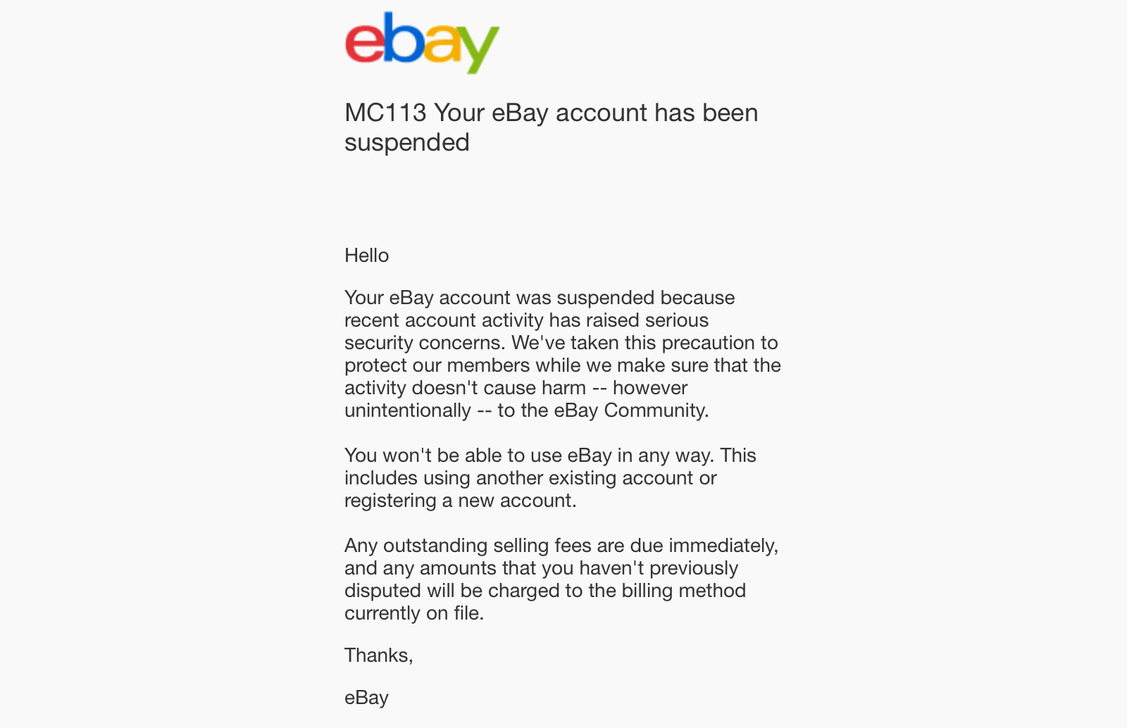 Why eBay Suspended Your Account And How To Fix It 3Dsellers