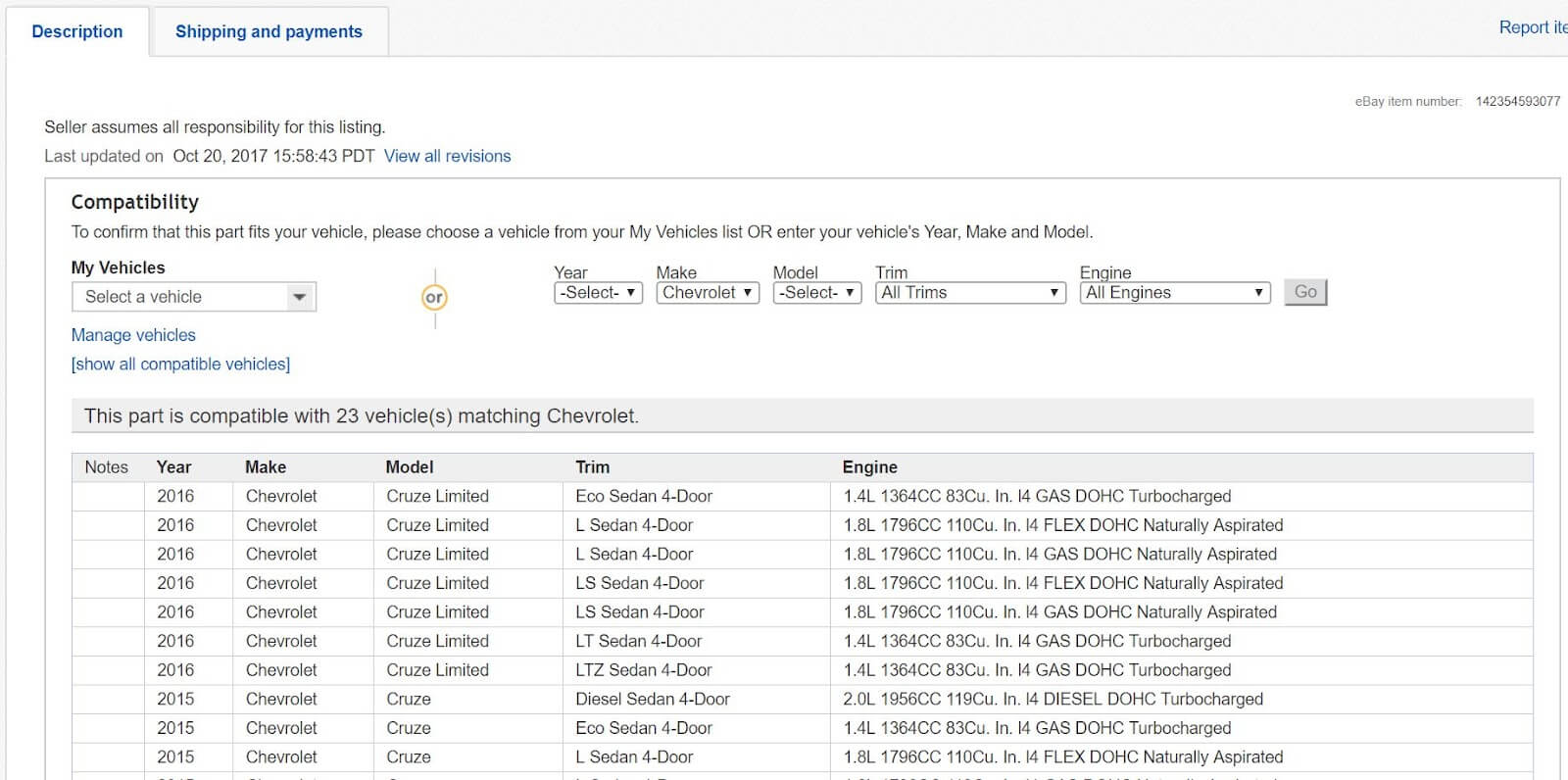 Sell Car Parts on eBay Motors Why and How to Sell Auto Parts Online