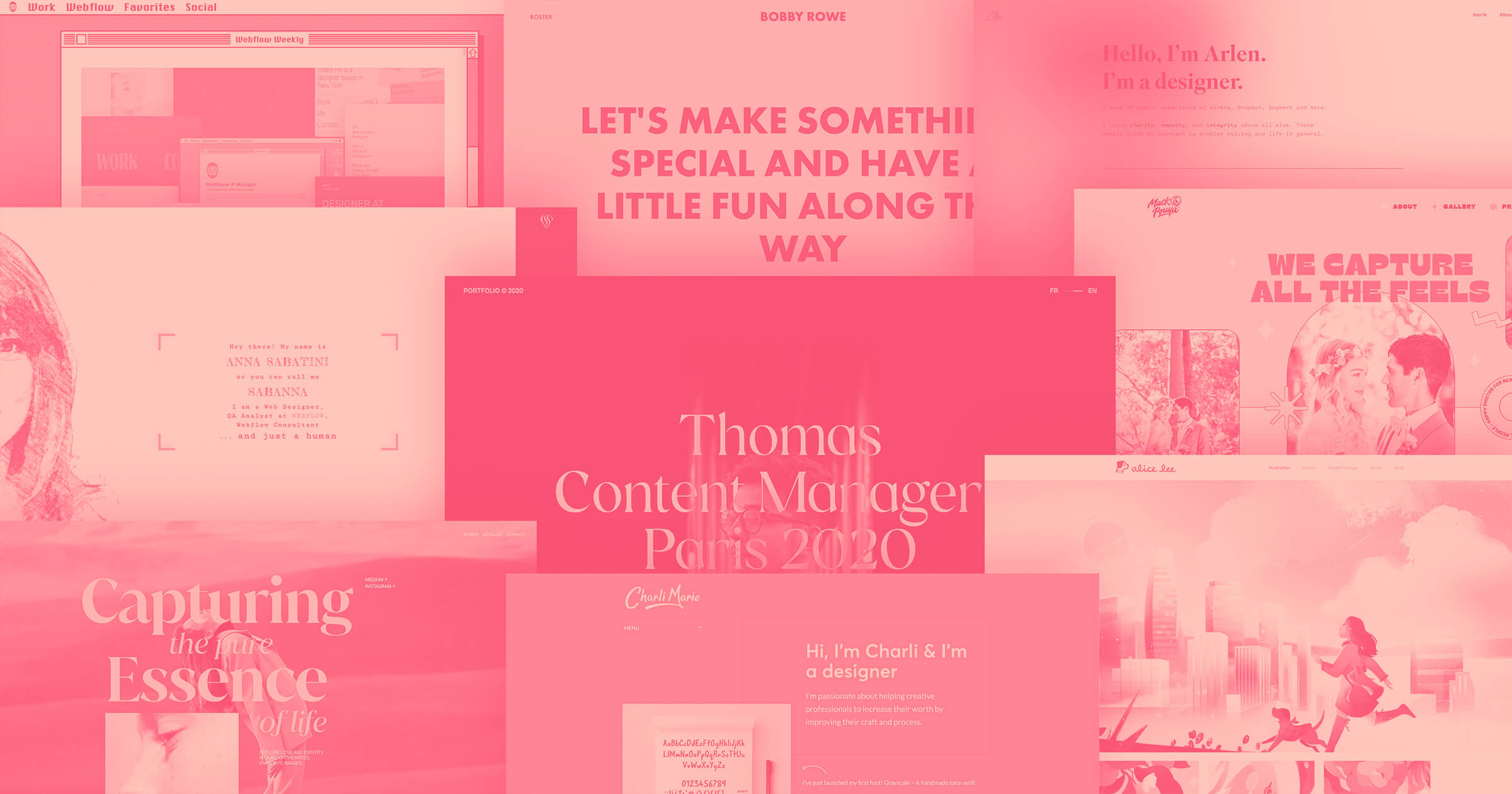 20 unique personal website & portfolio examples for 2024 flow Blog