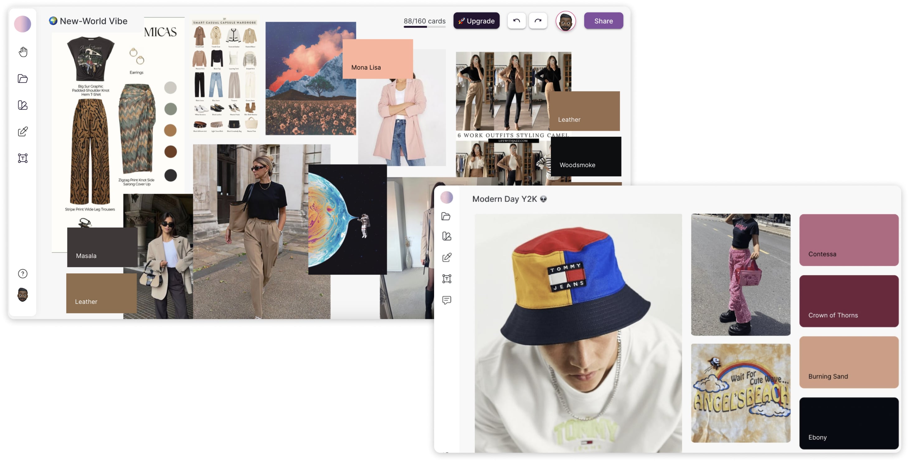 How to create a fashion moodboard for summer 2023 trends