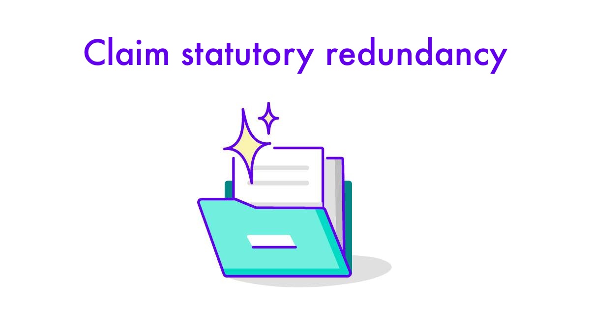 Claim statutory redundancy Templates & Legal Help