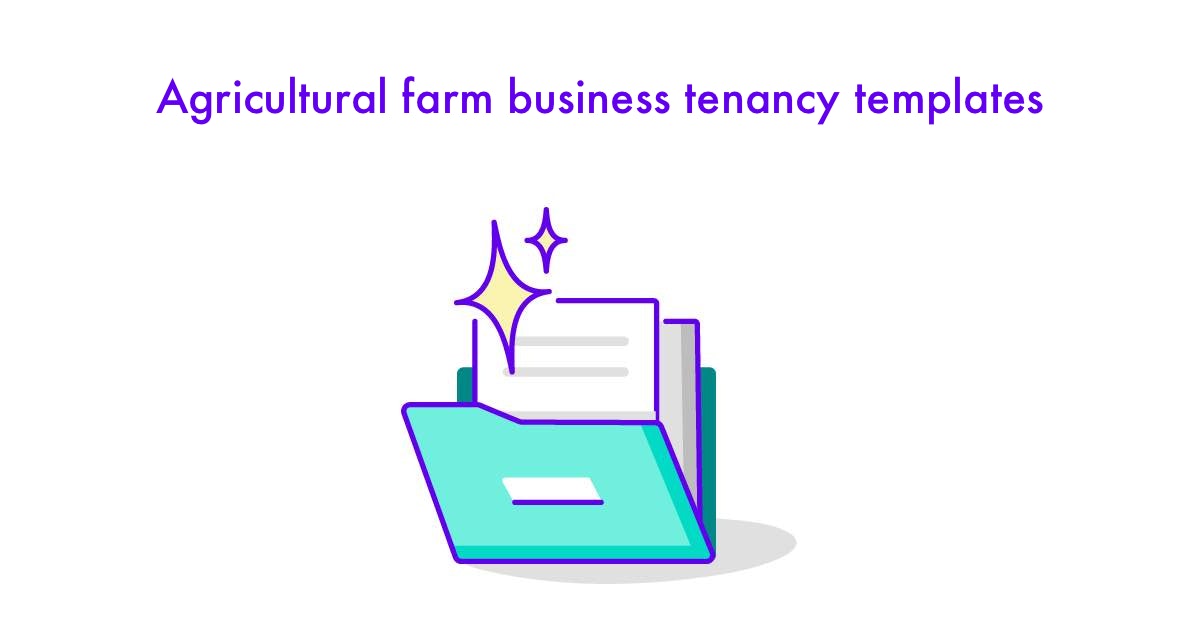 ⛪ Agricultural farm business tenancy templates UK