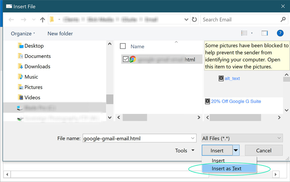 Create HTML Email with Outlook for Microsoft 365