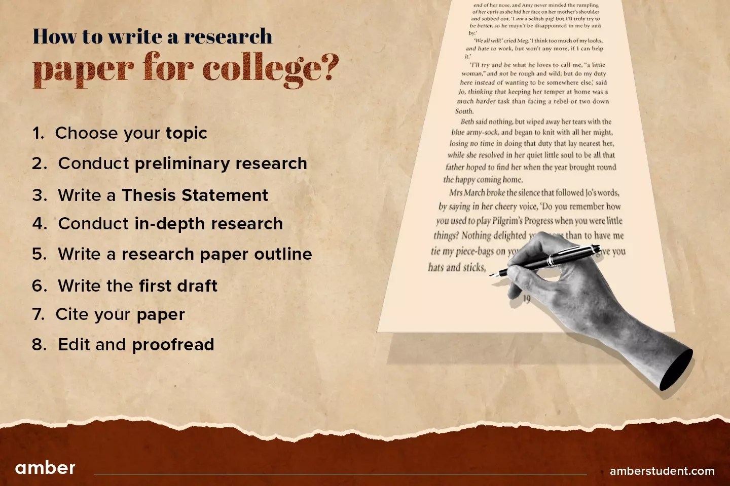 How To Write A Research Paper For College? Amber