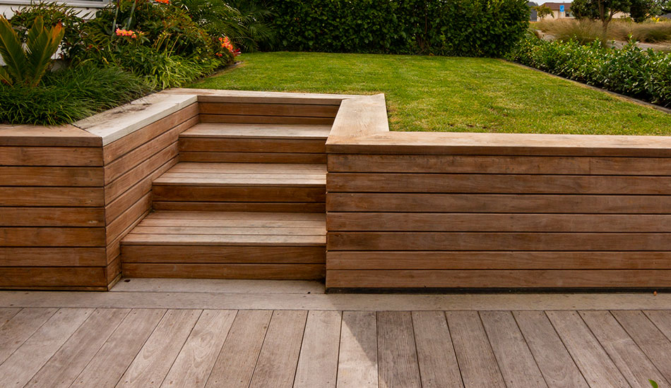 Retaining Wall Contractors Timber Concrete Zones Landscaping