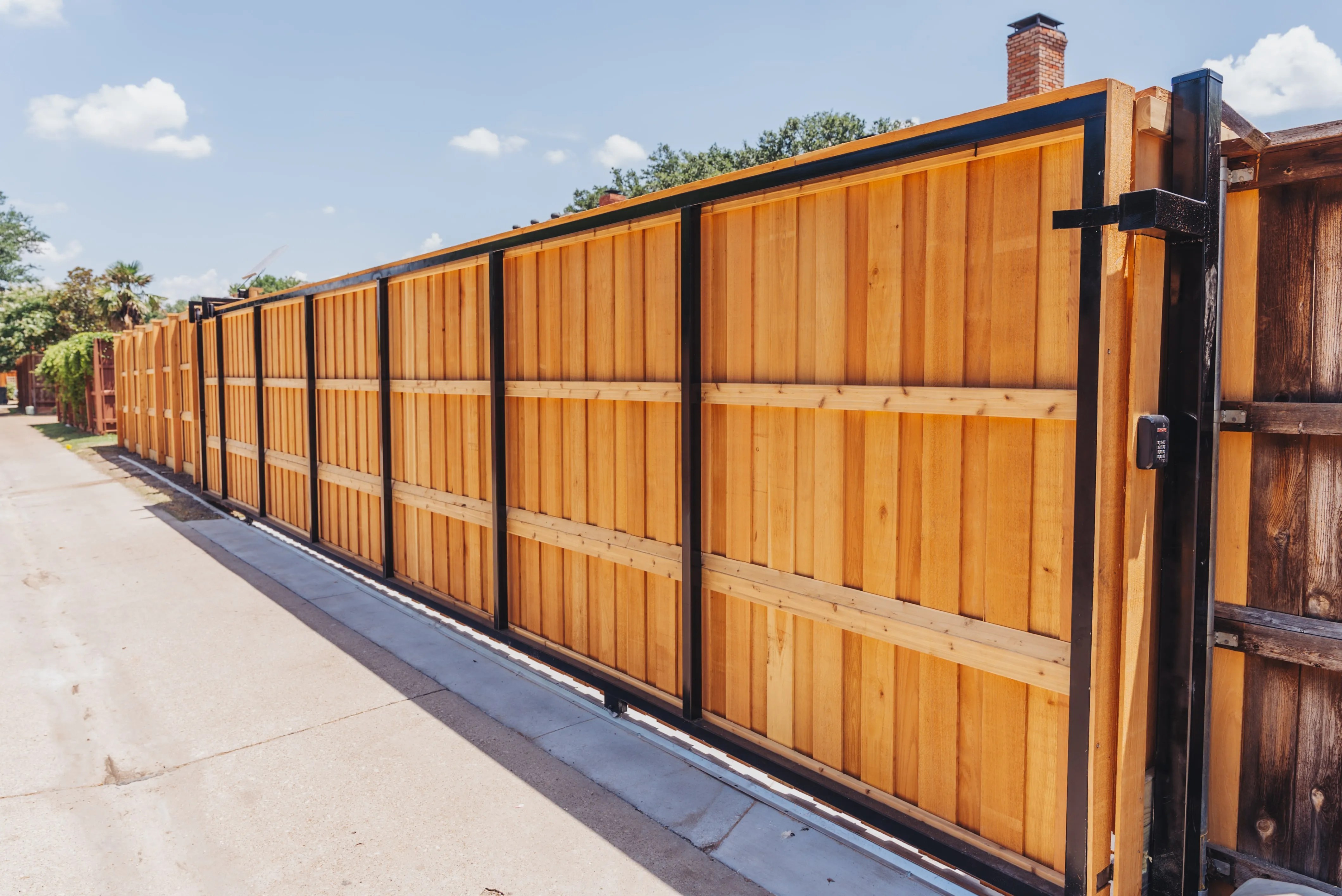 Automatic Sliding Gate Installation & Repair DallasFort Worth