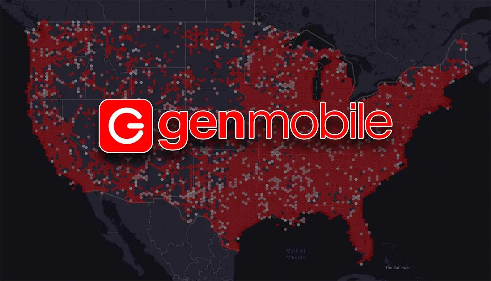 Gen Mobile 4G LTE and 5G Coverage Map Crowdsourced