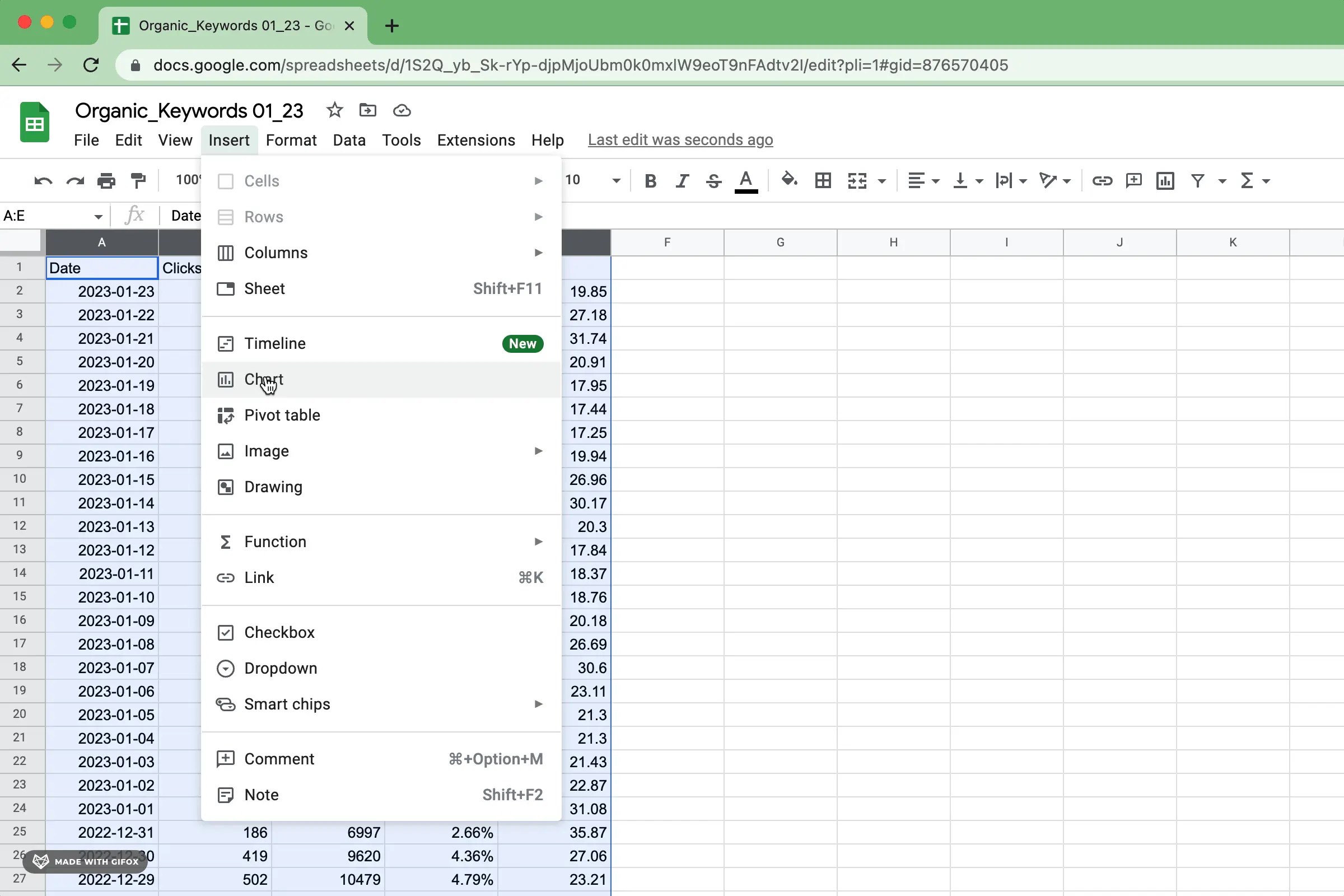 How To Create a Scatter Plot Using Google Sheets Superchart