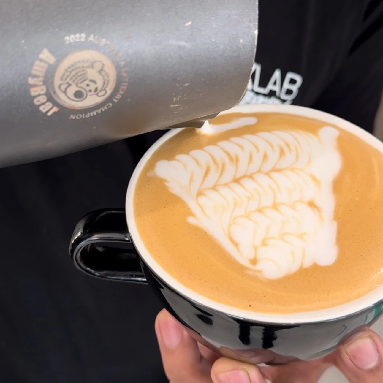 Christmas Tree Latte Art MILKLAB®