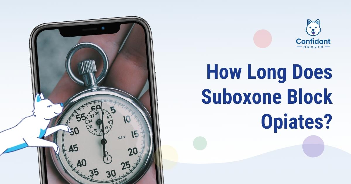How long does Suboxone block opiates in your brain?