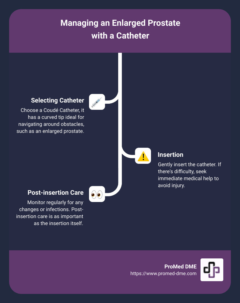 How to Insert a Catheter in a Male with Enlarged Prostate in 5 Steps