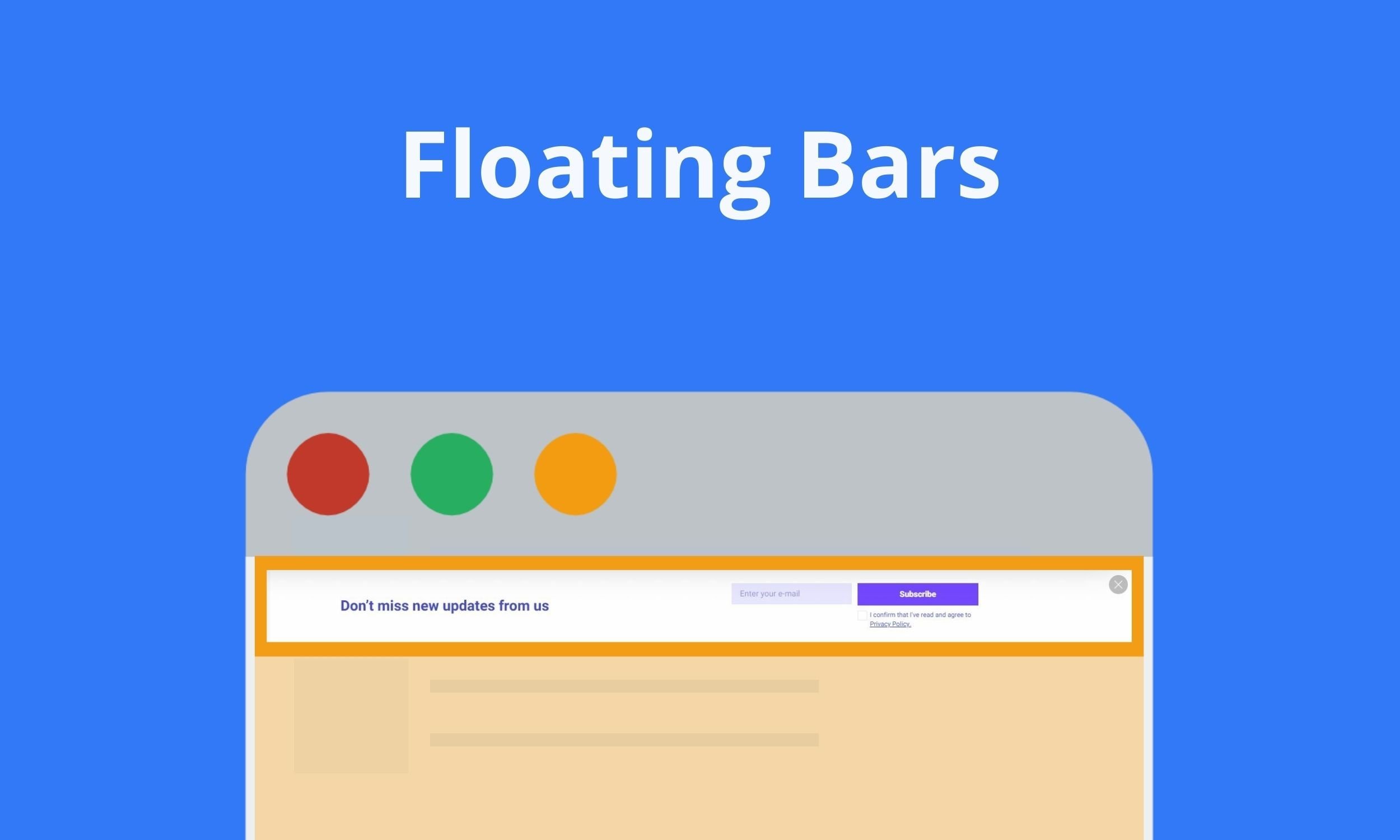 What is a Floating Bar?