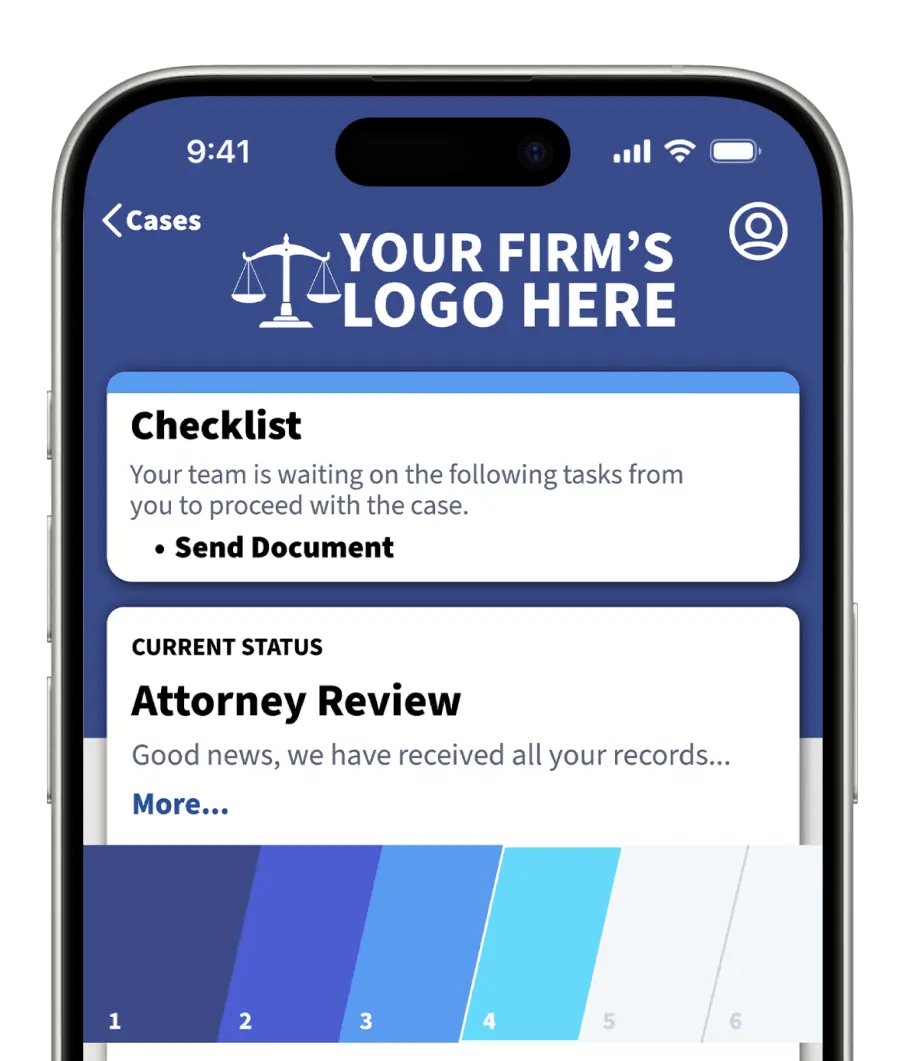Mobile Client Portal Case Status