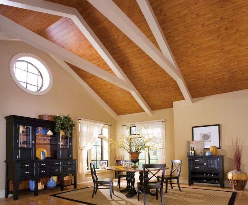 Ceilings, Simplified Wood is good, but MDF might be better