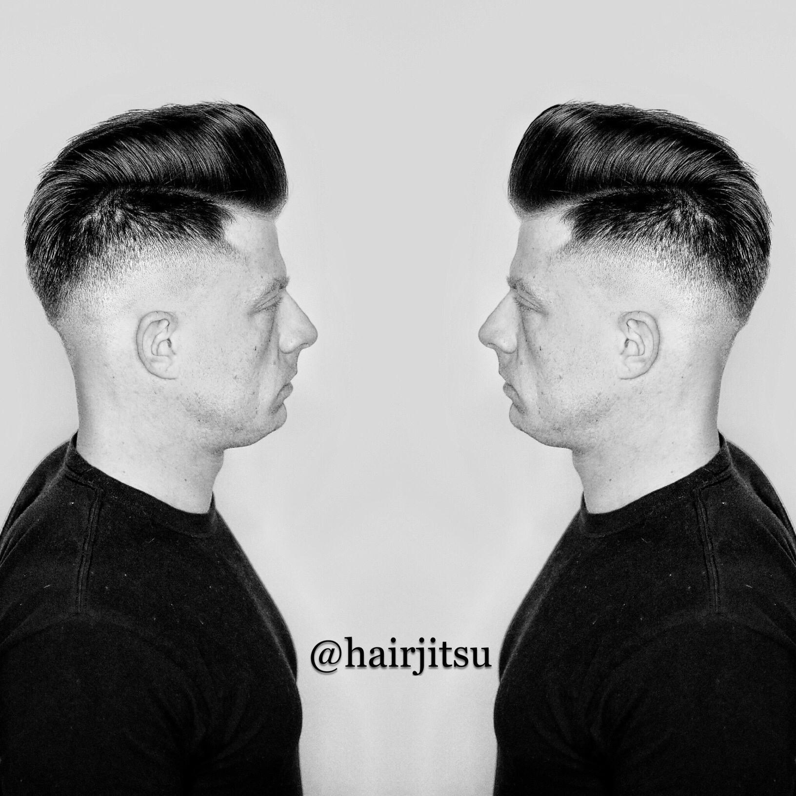 Men’s Parting With A Razor Haircut Tutorial Video by Christopher Nieves