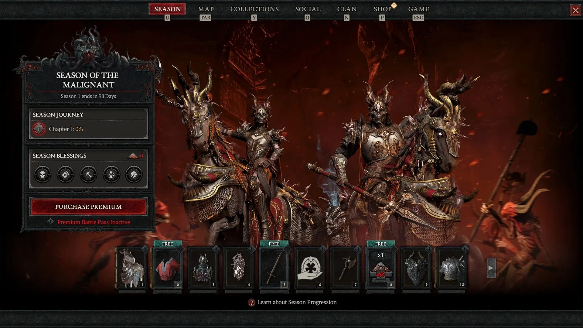 Battle Pass Breakdown Diablo 4 Season 1 D4 Maxroll.gg