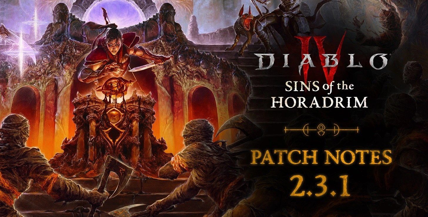 Diablo 4 2.3.1 Patch Notes July 15th D4 Maxroll.gg
