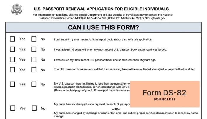 Form DS-82: A Complete Guide to Renewing Your U.S. Passport - Boundless