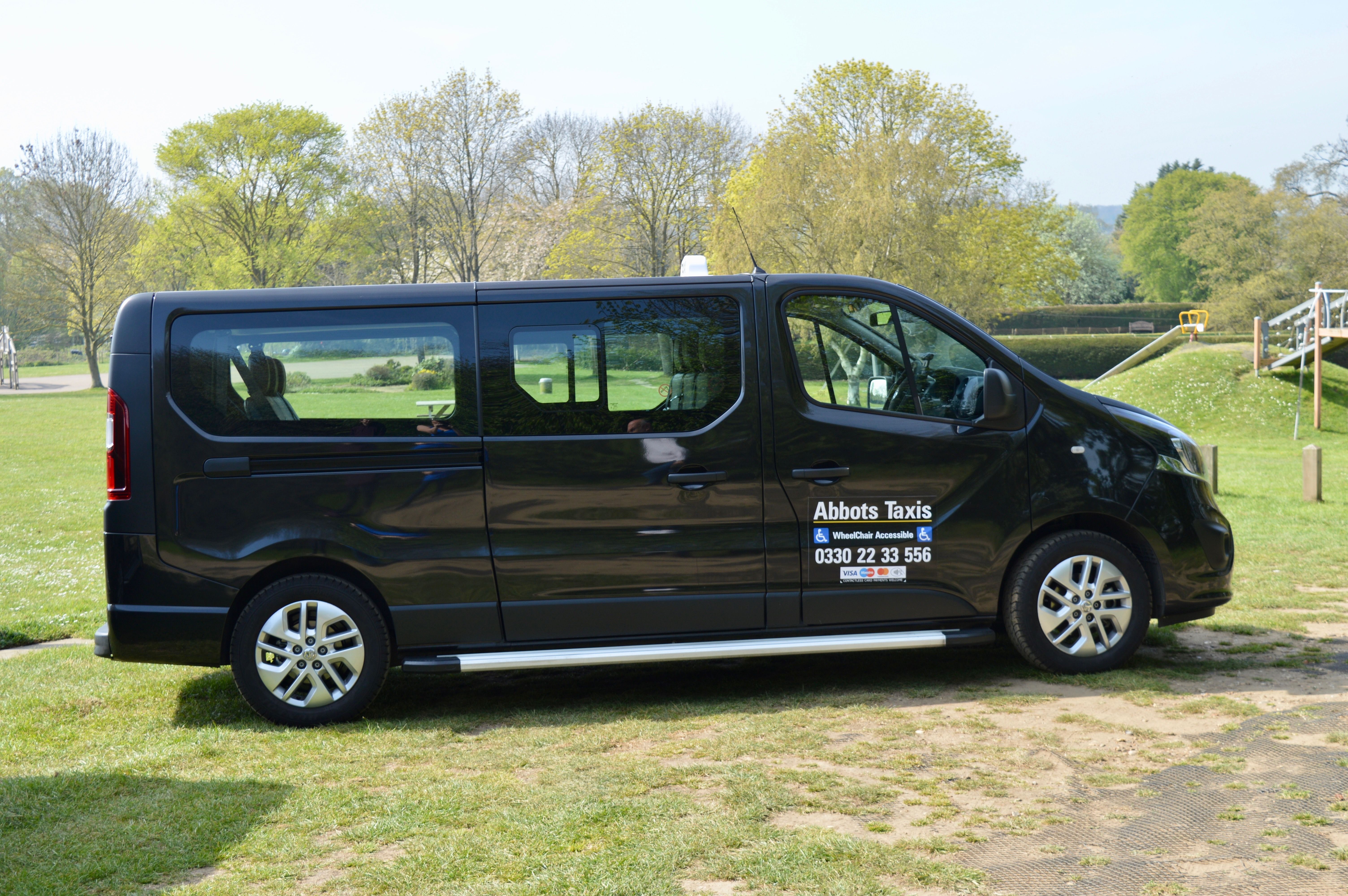 Abbots Taxis Our fleet of 8 seater vehicles