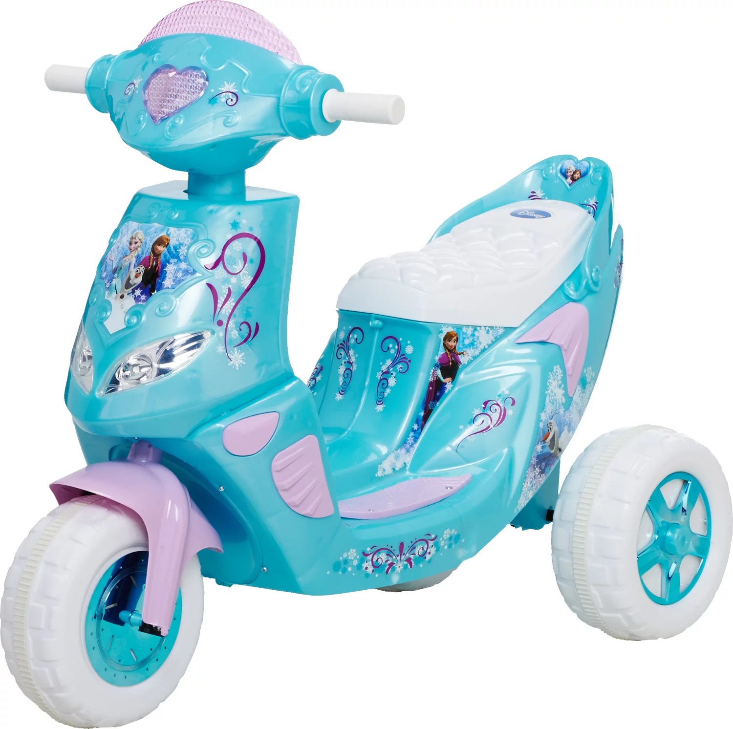 KidTrax Girls' Frozen 6V Scooter Academy