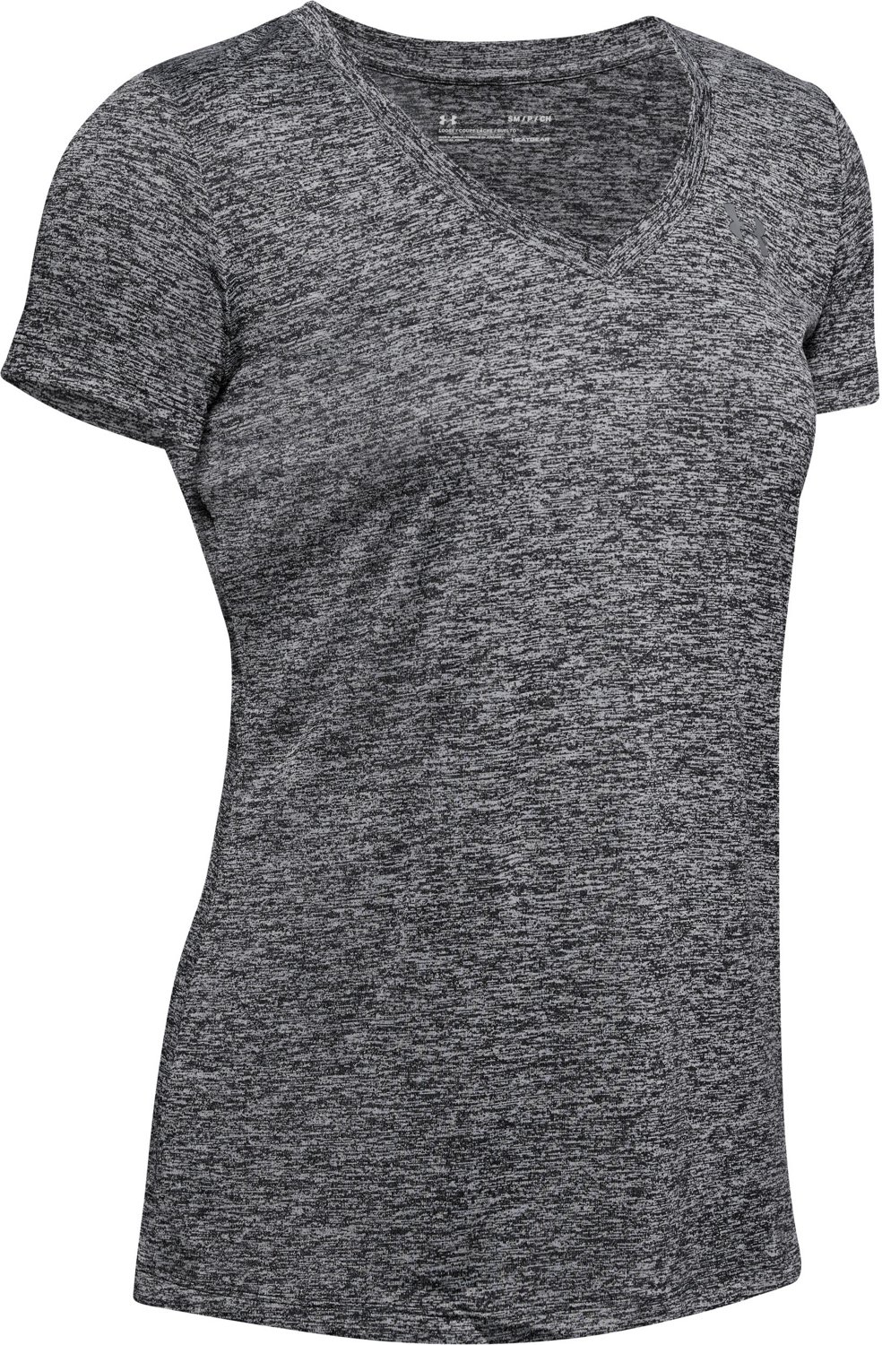 Under Armour Women's Twisted Tech Vneck Tshirt Academy