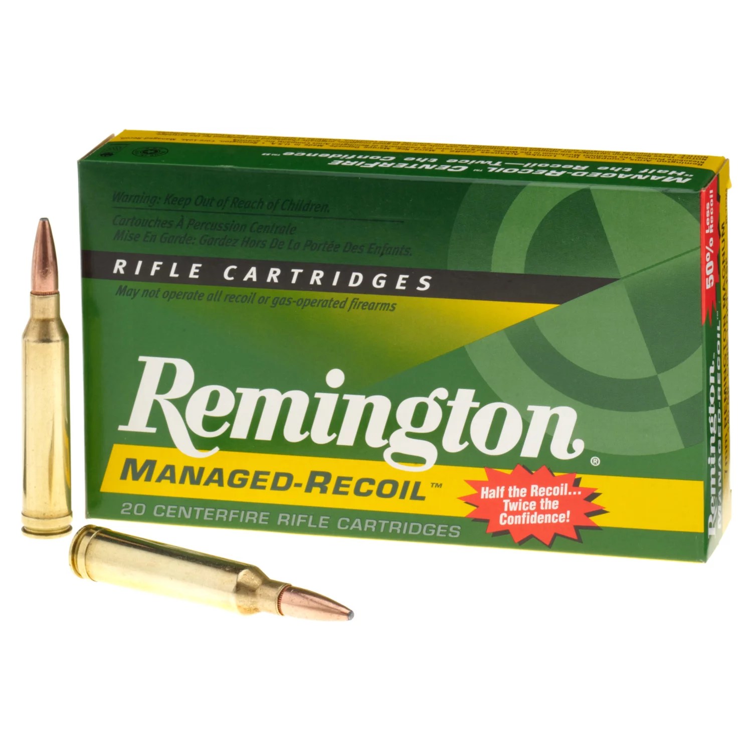 Remington ManagedRecoil 7mm Remington Magnum 140Grain Centerfire