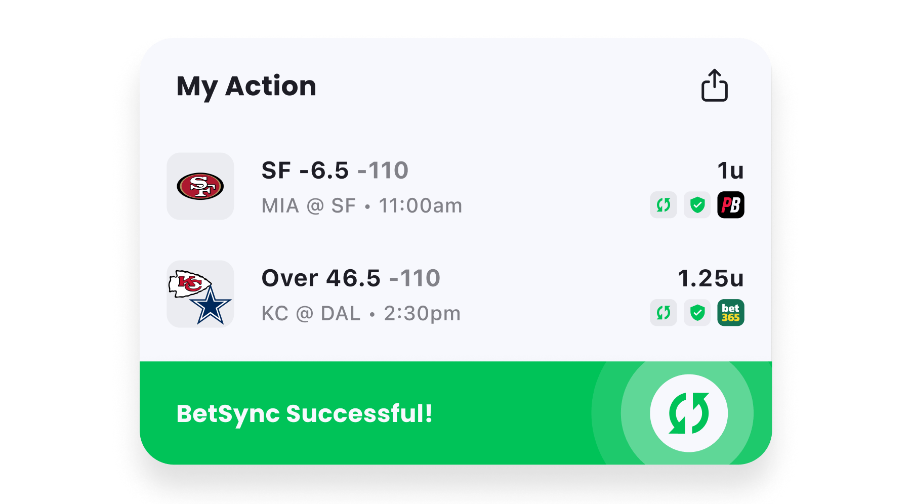 Get BetSync with the Action App Sports Betting App The Action Network