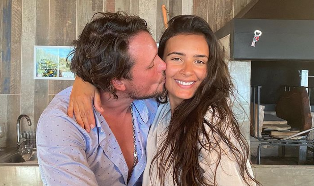 "Ya somos 5" Dominique Gallego presentó a su tercera hija en redes