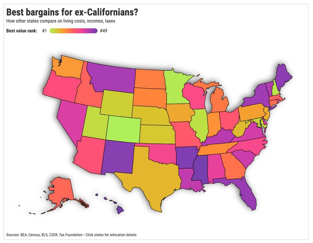 The Best States for Californians to Move To Seb Frey, REALTOR