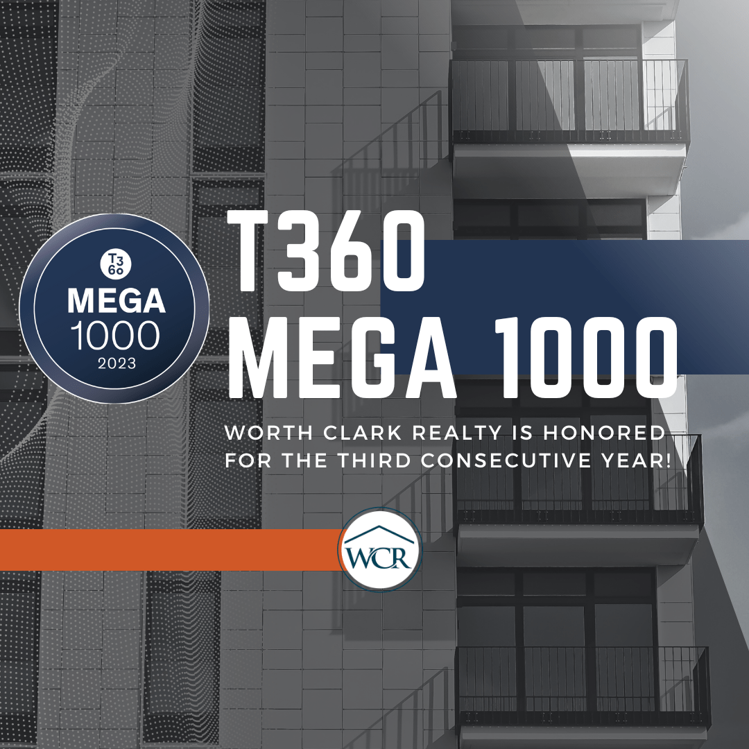 Worth Clark Realty Earns T360 Mega 1000 Honors For Third Consecutive
