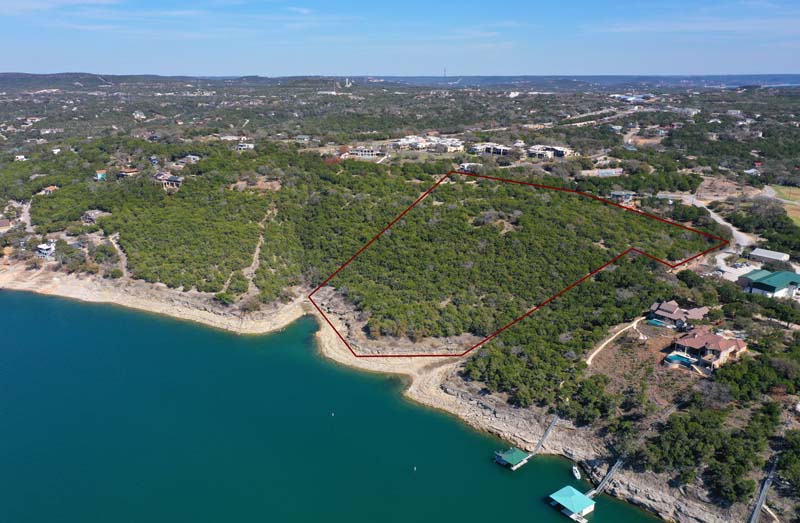 5606 Country Club Dr 10 Acres on Lake Travis DMTX Realty Group