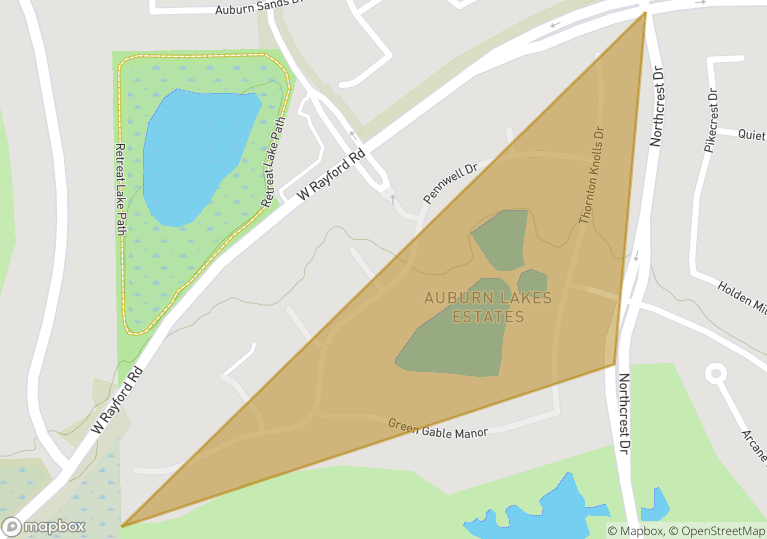 Auburn Lakes Estates, Spring Houston Premium Homes