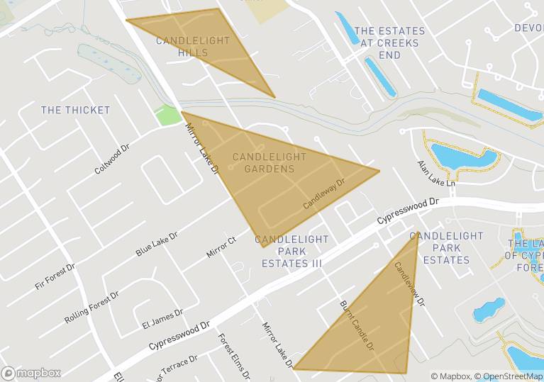 Candlelight Hills, Spring Houston Premium Homes