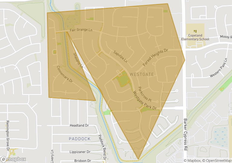 Westgate, Cypress Houston Premium Homes