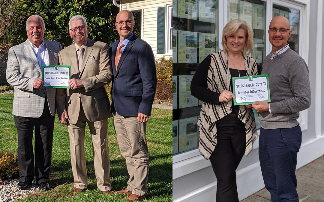 Green Team Realty Third Quarter 2019 Sales Leaders