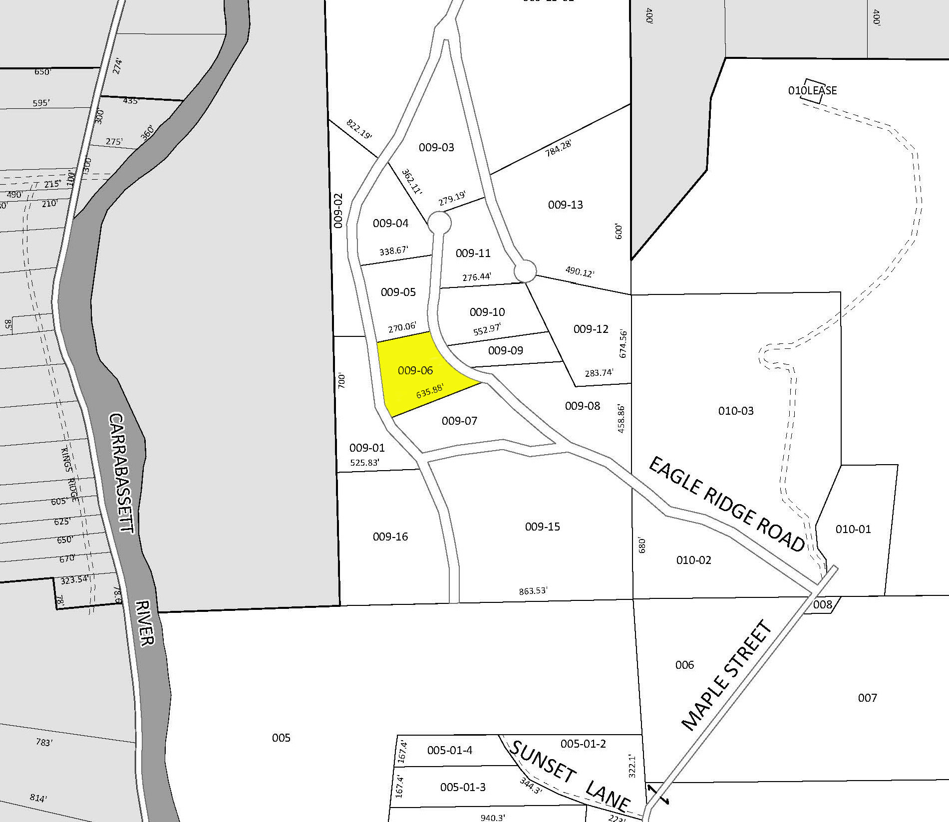 Eagle Ridge Lot 6, Kingfield Homesite Mountainside Real Estate