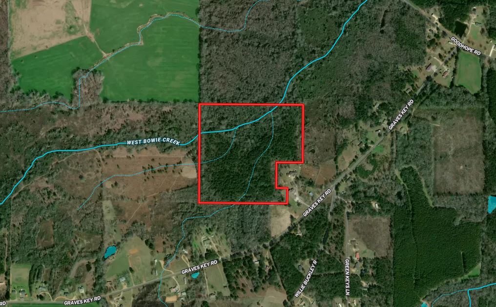35.84 +/ acres Jefferson Davis County, MS South & Company Properties