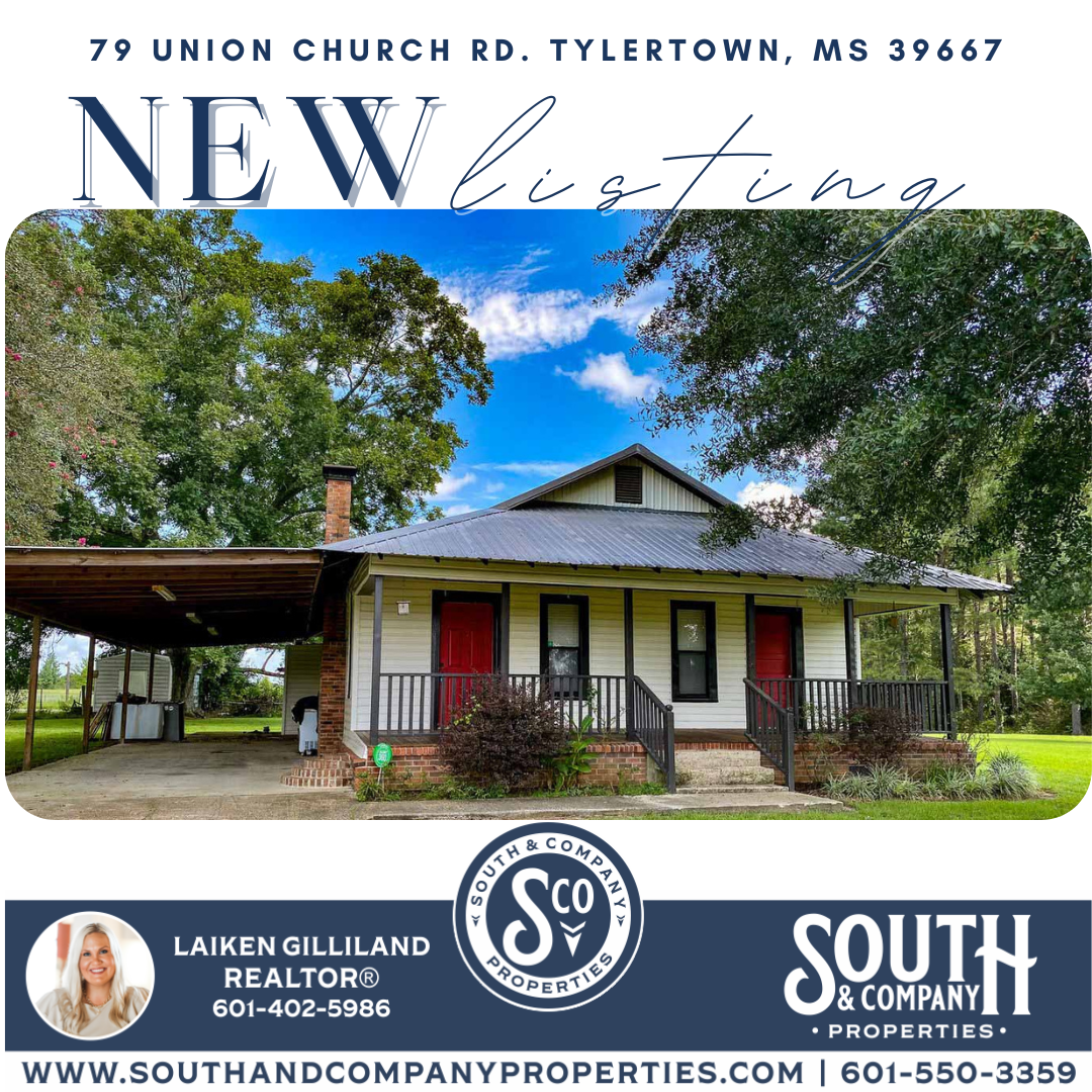 Cottage living in Tylertown, MS! South & Company Properties
