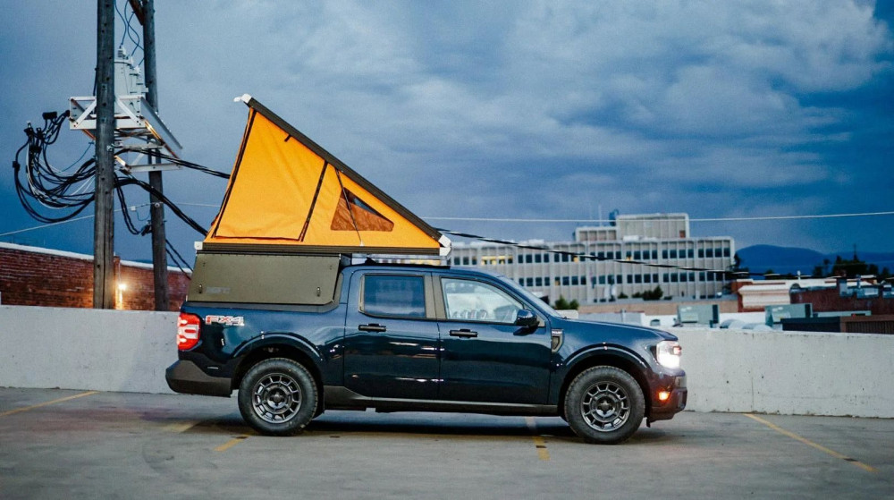It's Time To Go Camping With This Ford Maverick PopUp Tent