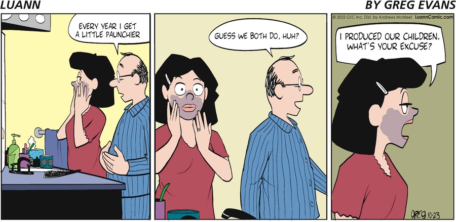 Luann By Greg Evans And Karen Evans For October 23 2022 Gocomics