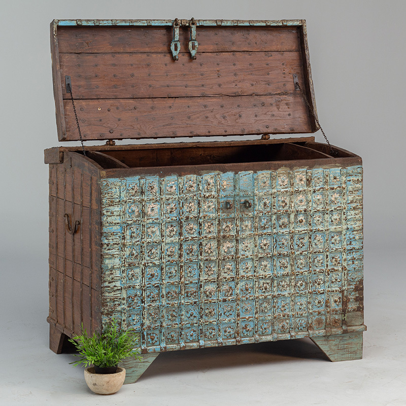Domed dowry chest Andy Thornton