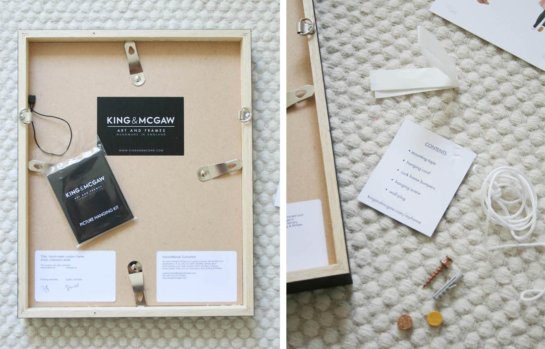 Bespoke handmade picture frames Apartment Apothecary