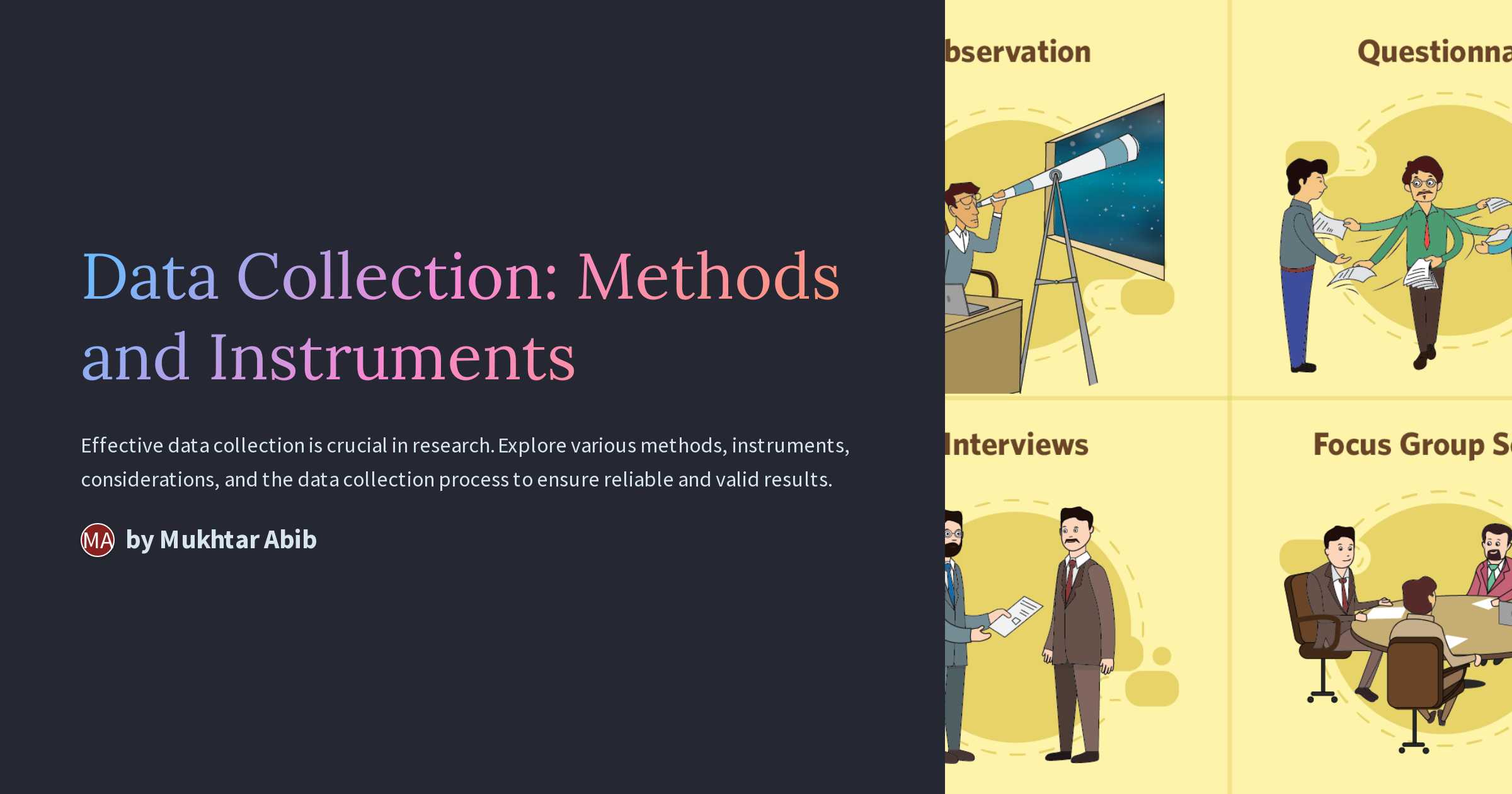 Data Collection Methods and Instruments