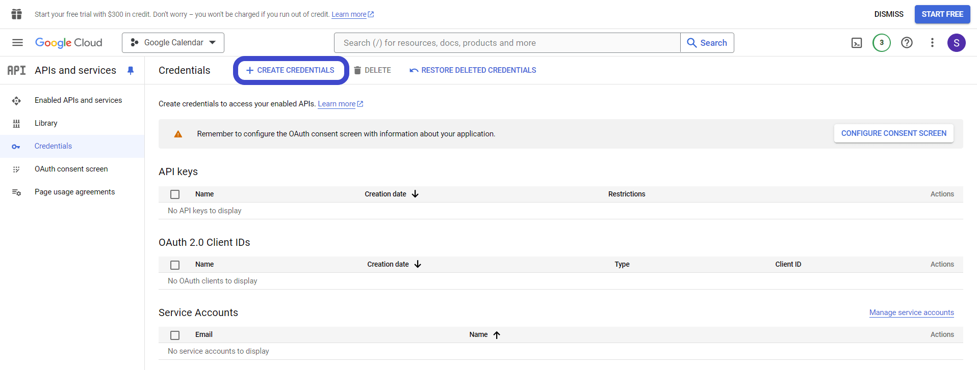 google calendar api key 2026 How to Send Requests to Google Calendar API?