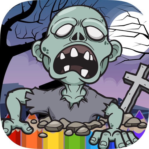 Zombie Coloring Book Painting Game for Kids IPA PGYER IPAHUB