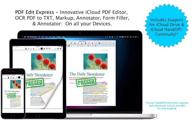 PDF Edit Express PDF Vector Drawing + OCR + TXT PGYER IPAHUB