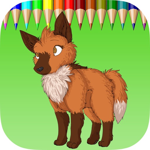 The Wolf Coloring Book Learn to color and draw a PGYER IPAHUB